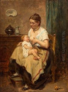 Motherhood by Leon Emile Caille