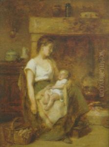 Amour Maternel by Leon Emile Caille
