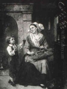 Fresh From The Garden by Leon Emile Caille