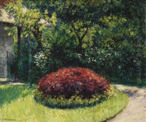 Massif De Fleurs, Jardin Du Petit-gennevilliers