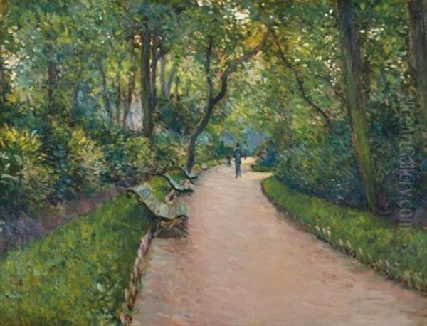 Le Parc Monceau - view 1