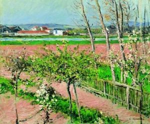 Arbres En Fleurs, Petit Gennevilliers