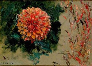 Dahlia Rose by Gustave Caillebotte