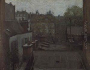 Vue De Toits, Paris by Gustave Caillebotte