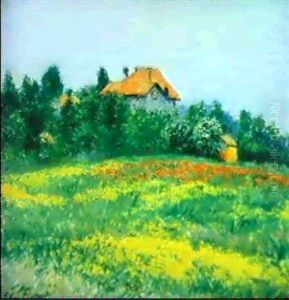 Paysage En Normandie, Vers 1945 by Gustave Caillebotte