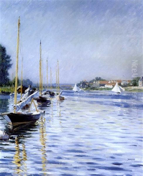 Bateaux Sur La Seine A Argenteuil - view 1