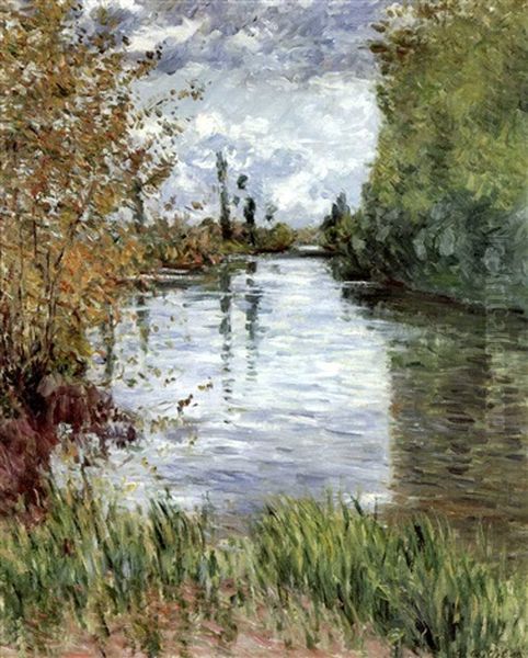 Le Petit Bras De La Seine En Automme - view 1