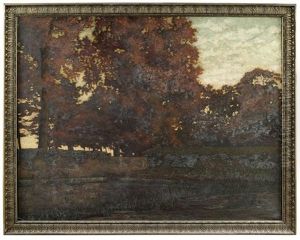 Herbstliche Parklandschaft by Gerolamo Cairati