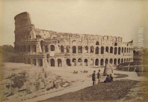 Colosseo E Meta Sudans by Gioacchino Altobelli