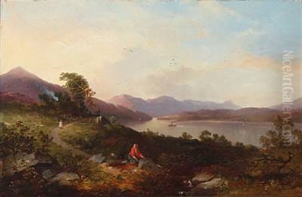 Loch Long From The Hill At Strone Point - view 1