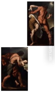 Gemaldepaar Mit Raptatio-szenen (pair) Gemaldepaar Mit Raptatio-szenen (pair)