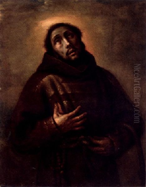 The Ecstasy Of Saint Francis by Francesco del Cairo