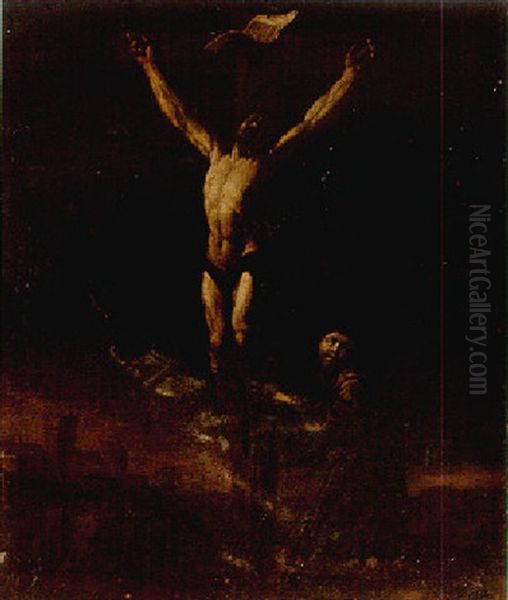 Saint Francis At The Foot Of The Cross - view 1