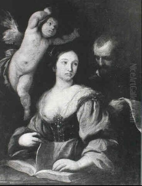 An Allegorical Scene - view 1