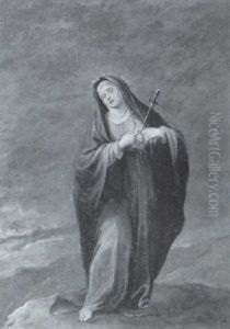 Mater Dolorosa by Francesco del Cairo
