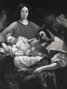 L'angelo Custode by Henri De Caisne
