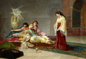 Le Pacha Et Ses Favorites by Jose De Cala Y Moya