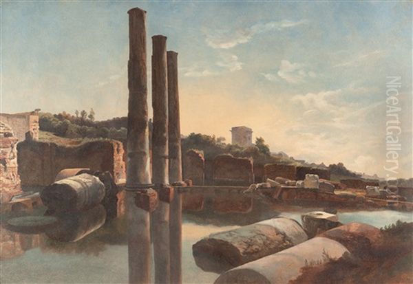 Der Serapistempel In Pozzuoli - view 1