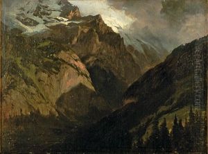 Dans Le Haslital by Alexandre Calame