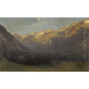 Berglandschaft by Alexandre Calame