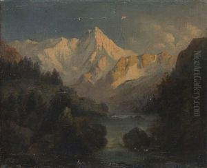 Scorcio Delle Alpi Bernesi