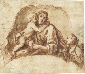 Christus Als Guter Hirte by Martino Altomonte