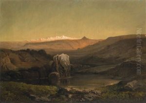 La Solitude Au Pied Des Alpes by Alexandre Calame