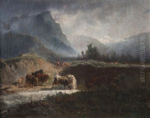 Paisaje Con Vacas