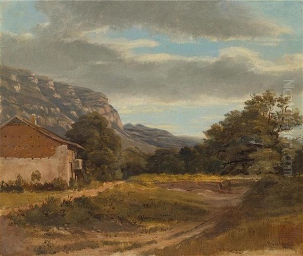 Kleine Landschaft Mit Savoyarischem Haus - view 1