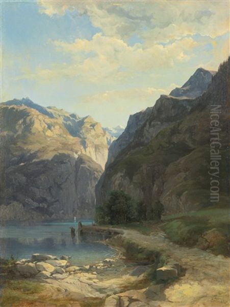 L'axenstrasse (lac Des Quatre-cantons) - view 1