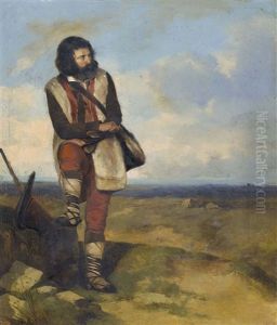 Paysan Italien by Alexandre Calame