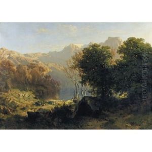 Lac De Lucerne (lake Lucerne) by Alexandre Calame