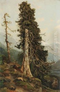 Wettertannen by Alexandre Calame