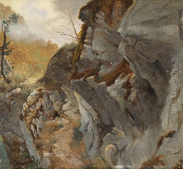 Sentier Sur Une Falaise - view 1