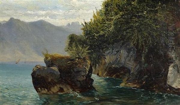 Genfersee Bei St. Gingolph - view 1