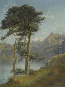 Lac Des Quatre-cantons by Alexandre Calame