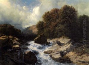 Wildbach by Alexandre Calame