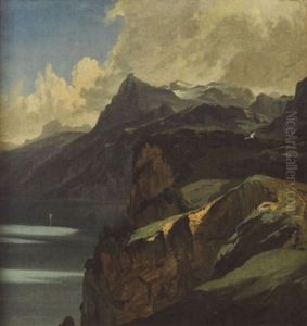 Lac Des Quatre-cantons - Der Uri-rotstock, Von Seelisberg Gesehen Lac Des Quatre-cantons - Der Uri-rotstock, Von Seelisberg Gesehen