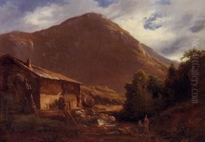 Alte Muhle by Alexandre Calame