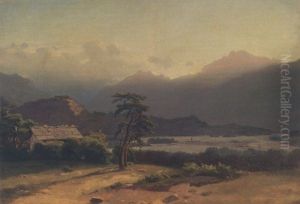 Seichte Flusslandschaft