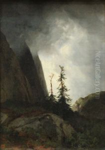 Route Du Grimsel by Alexandre Calame