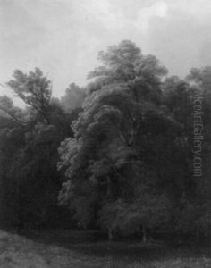 Am Waldrand by Alexandre Calame