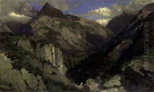 Handeck by Alexandre Calame