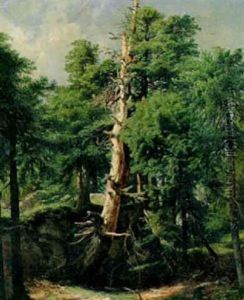 Waldlandschaft by Alexandre Calame