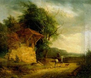 Notre Dame De La Fieve, Pres D'annecy by Alexandre Calame