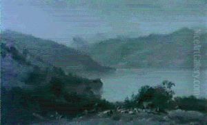 Lac De Thoune by Alexandre Calame