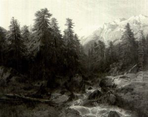 La Handeck by Alexandre Calame