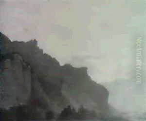 Berglandschaft by Alexandre Calame