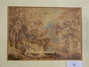 Landschaftsdarstellung by Charles Eduard Calame