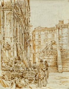 Marktszene In Venedig